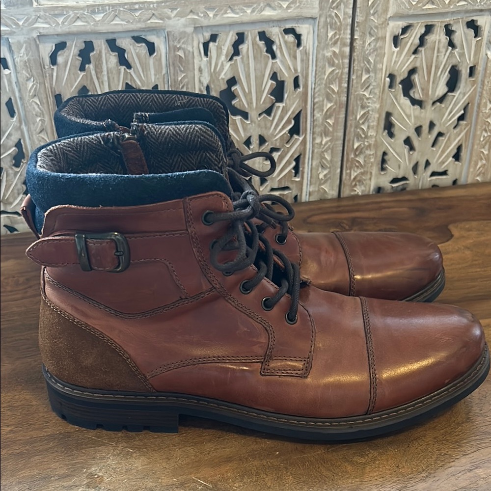 ALDO Men's Brown Leather Boots